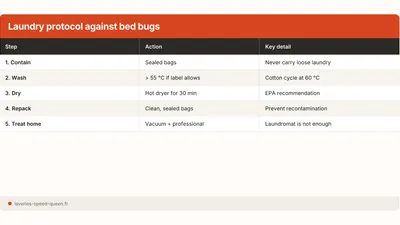Bed Bugs: How to Treat Your Laundry Properly