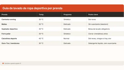 Ropa deportiva que huele mal: causas y soluciones