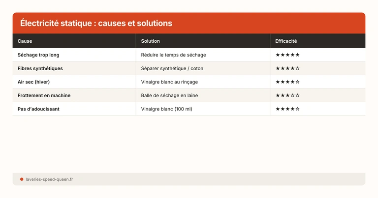 Électricité statique : causes et solutions