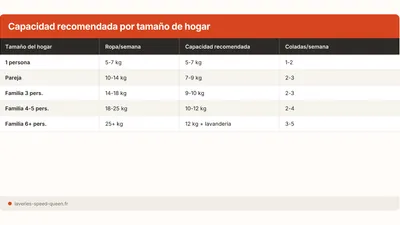 Elegir lavadora: capacidad, energia y presupuesto (2026)