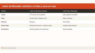Jabon de Marsella para la ropa: usos y errores a evitar