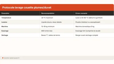 Comment laver une couette en plumes ou duvet en machine ?