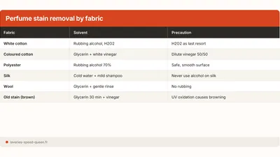 How to Remove a Perfume Stain from Clothes
