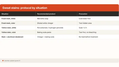 Sweat Stains: How to Remove Yellow Marks from Clothes