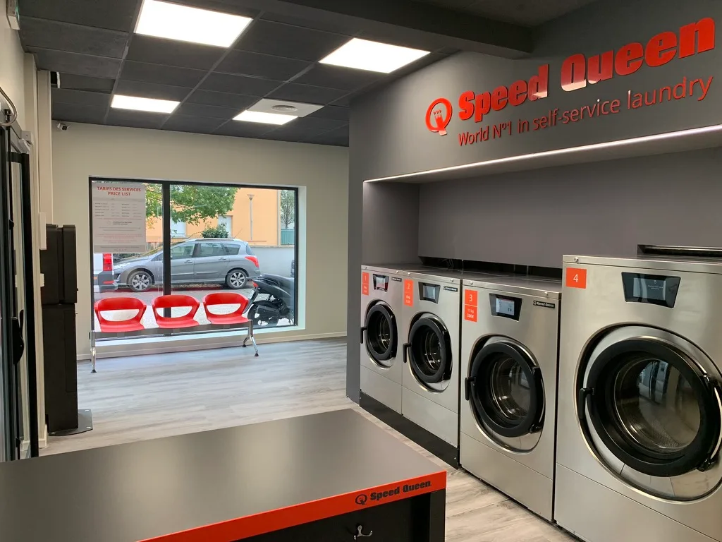 Machines Speed Queen N°1 mondial, laverie automatique Croix-Daurade Toulouse